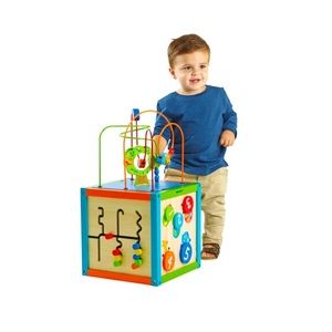 Toys R Us wooden activity cube